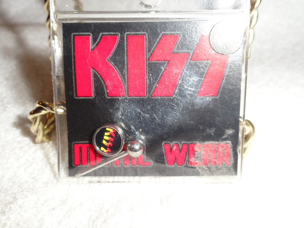 KISS Band Metal Wear Flame Logo BarBell Ring Body Jewelry