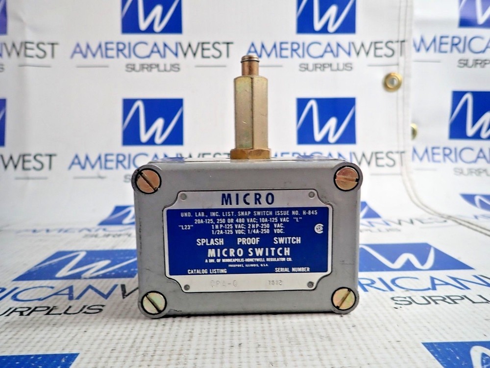 MICRO SWITCH OPA-Q SPLASH PROOF SWITCH