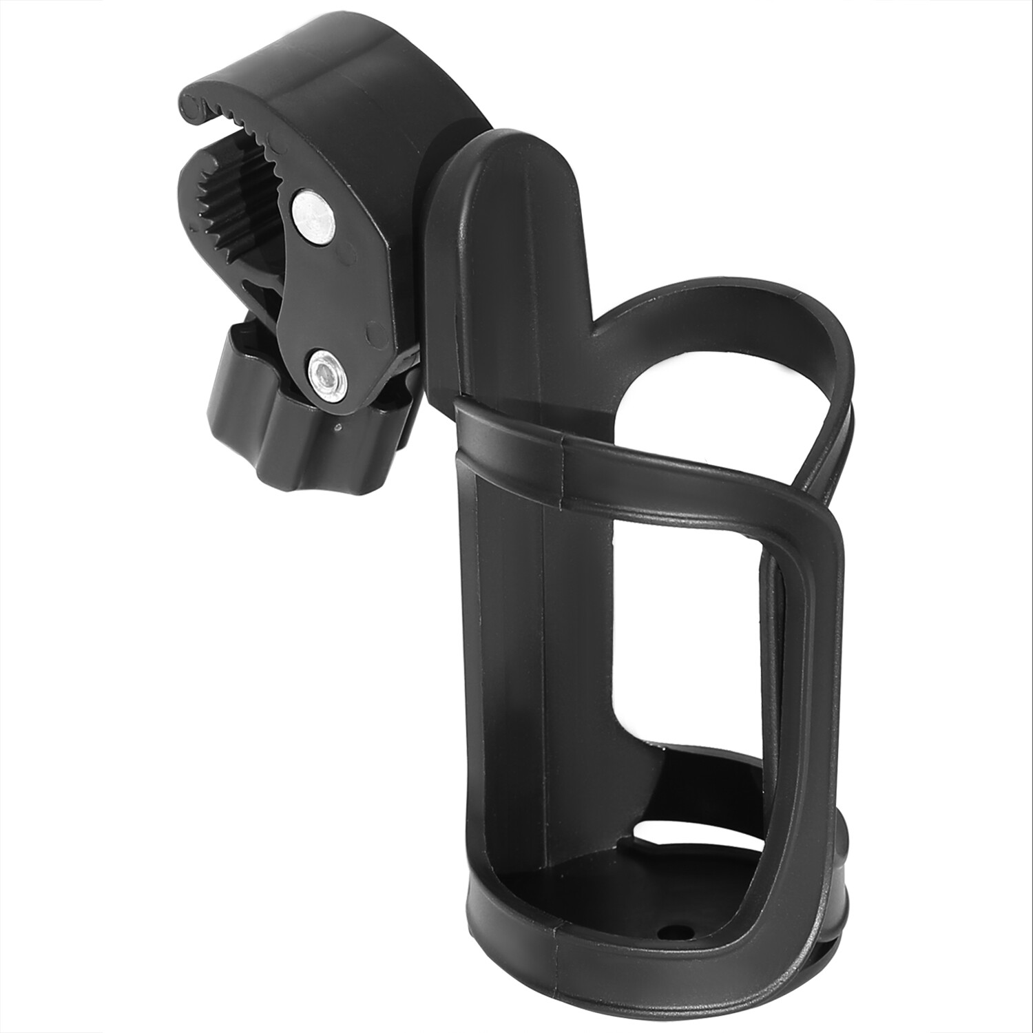 Black Beverage Cup Holder Universal For Wheelchair Walker Rollator Bike Stroller