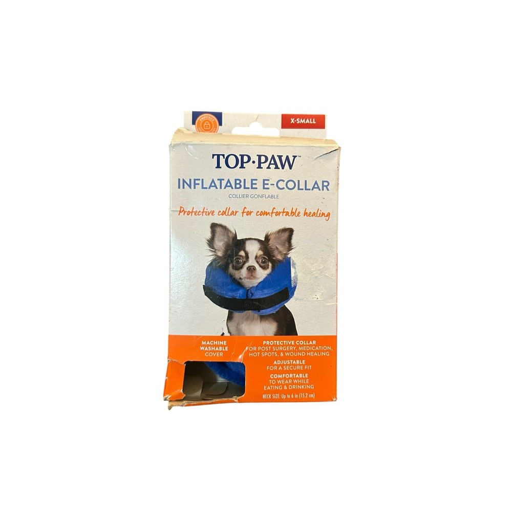 Top Paw Inflatable E-Collar X-small