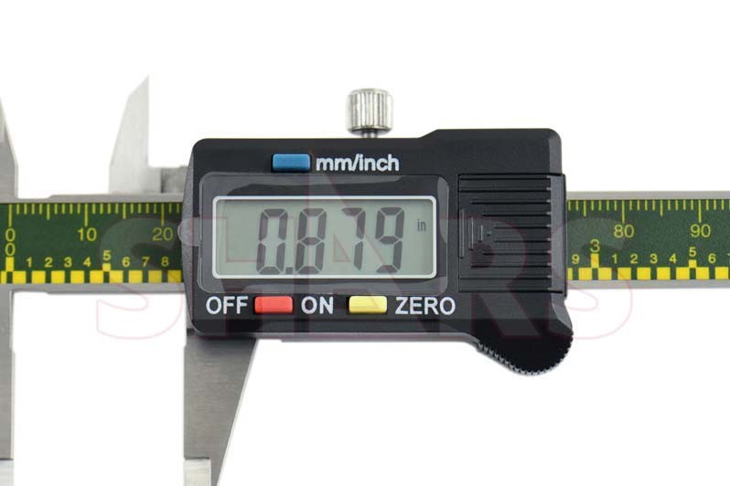 Shars 4" 100mm Electronic Digital Caliper Stainless Large LCD .0005” !]