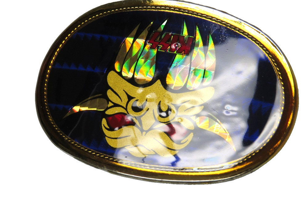 KISS GENE SIMMONS DEMON MONSTER BOOT PACIFICA BELT BUCKLE AUCOIN 1978