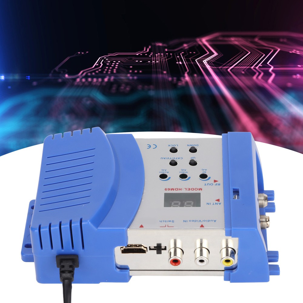 HD Modulator PAL NTSC Format Drive Free HD Multimedia Interface AV-RF Converter