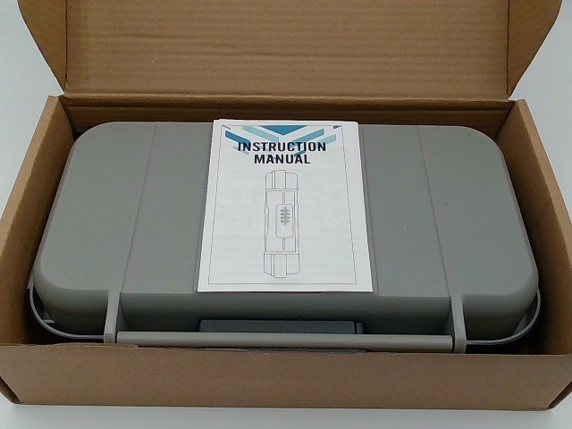 HUANLANG Portable Grey Safe Lock Box Waterproof Travel Combination Lock For Beac