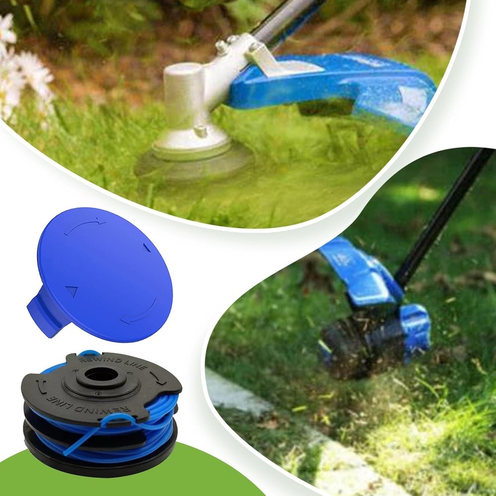 KST-120X Spool for Kobalt 40V String Trimmer - 6 Spools & 2 Caps