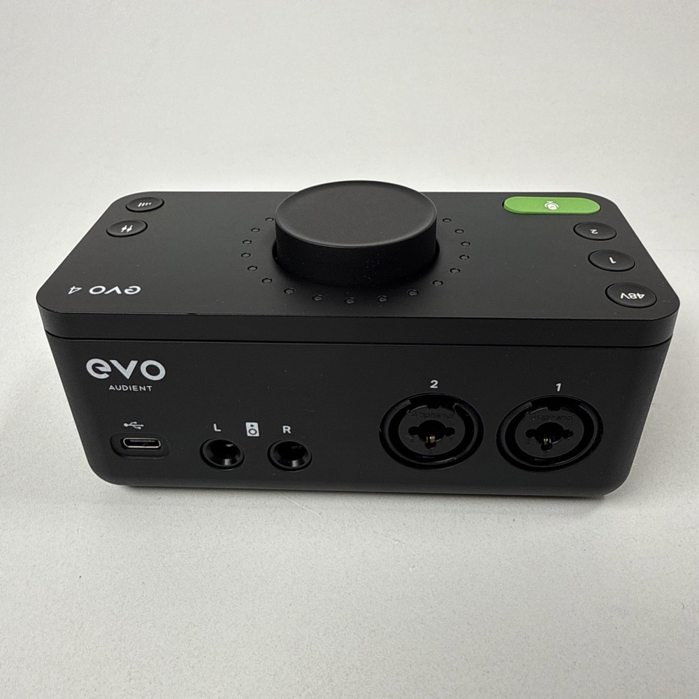 Audient EVO 4 USB Audio Interface Working No Cable Interface Only