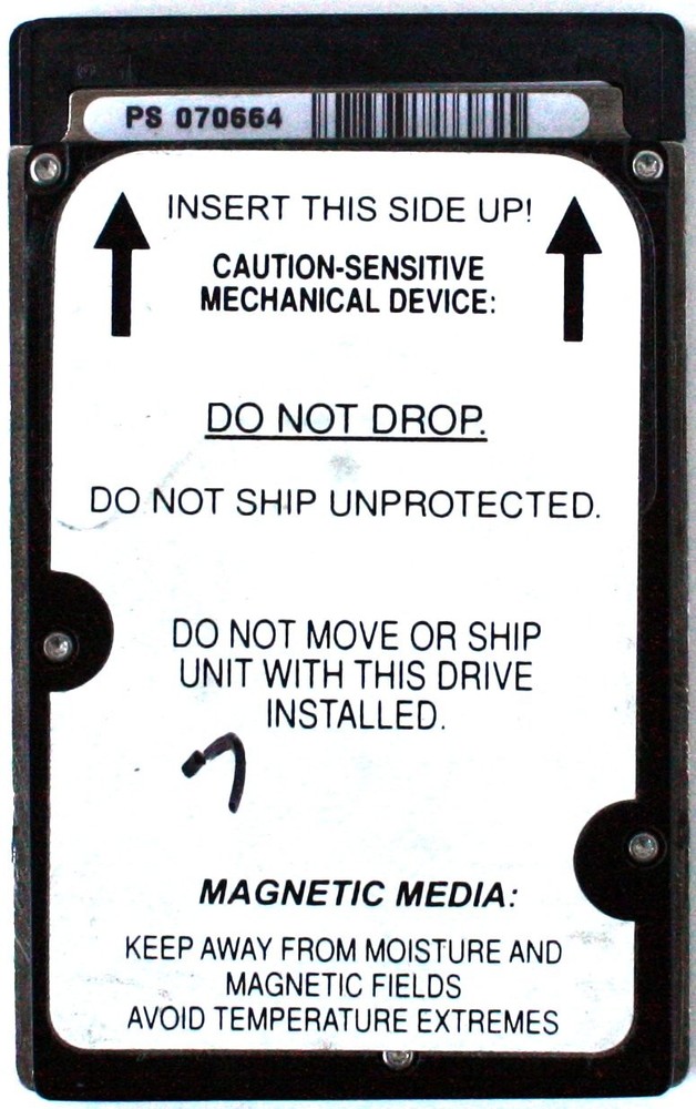Integral model 8170e, viper 170e, pcmcia hard disk drive