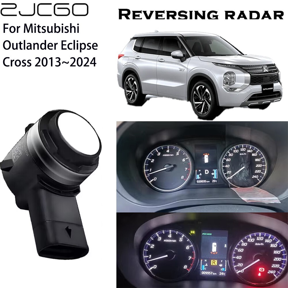 Car Parking Sensor Radar Buzzer For Mitsubishi Outlander Eclipse Cross 2013~2024