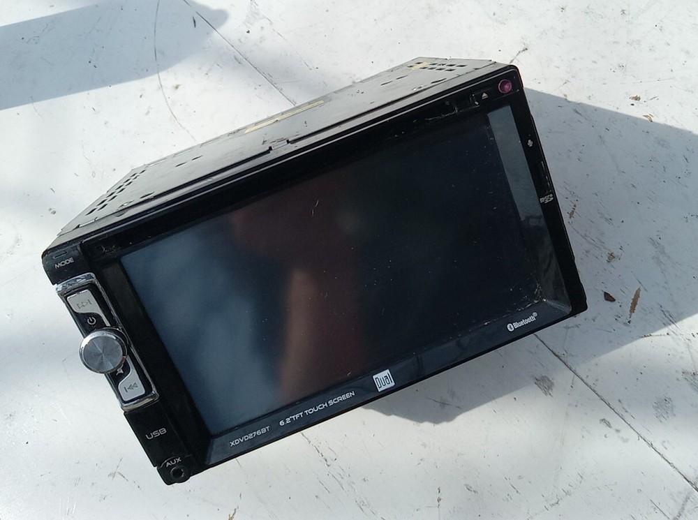 Dual Electronics XDVD179BT 7-inch LED Touch Screen Bluetooth DVD Car Receiver
