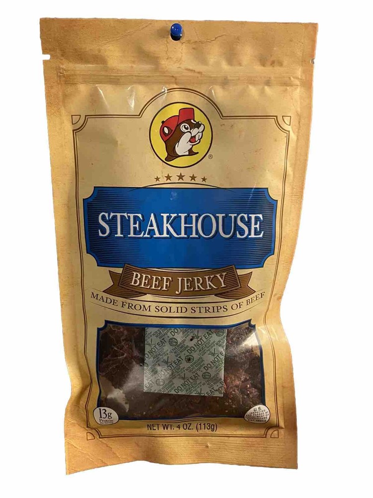 Bucees Steakhouse Beef Jerky 4oz