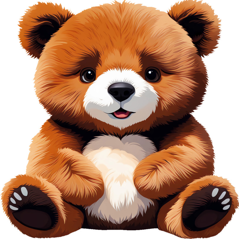 30 Custom Lovable Teddy Bear Personalized Address Labels
