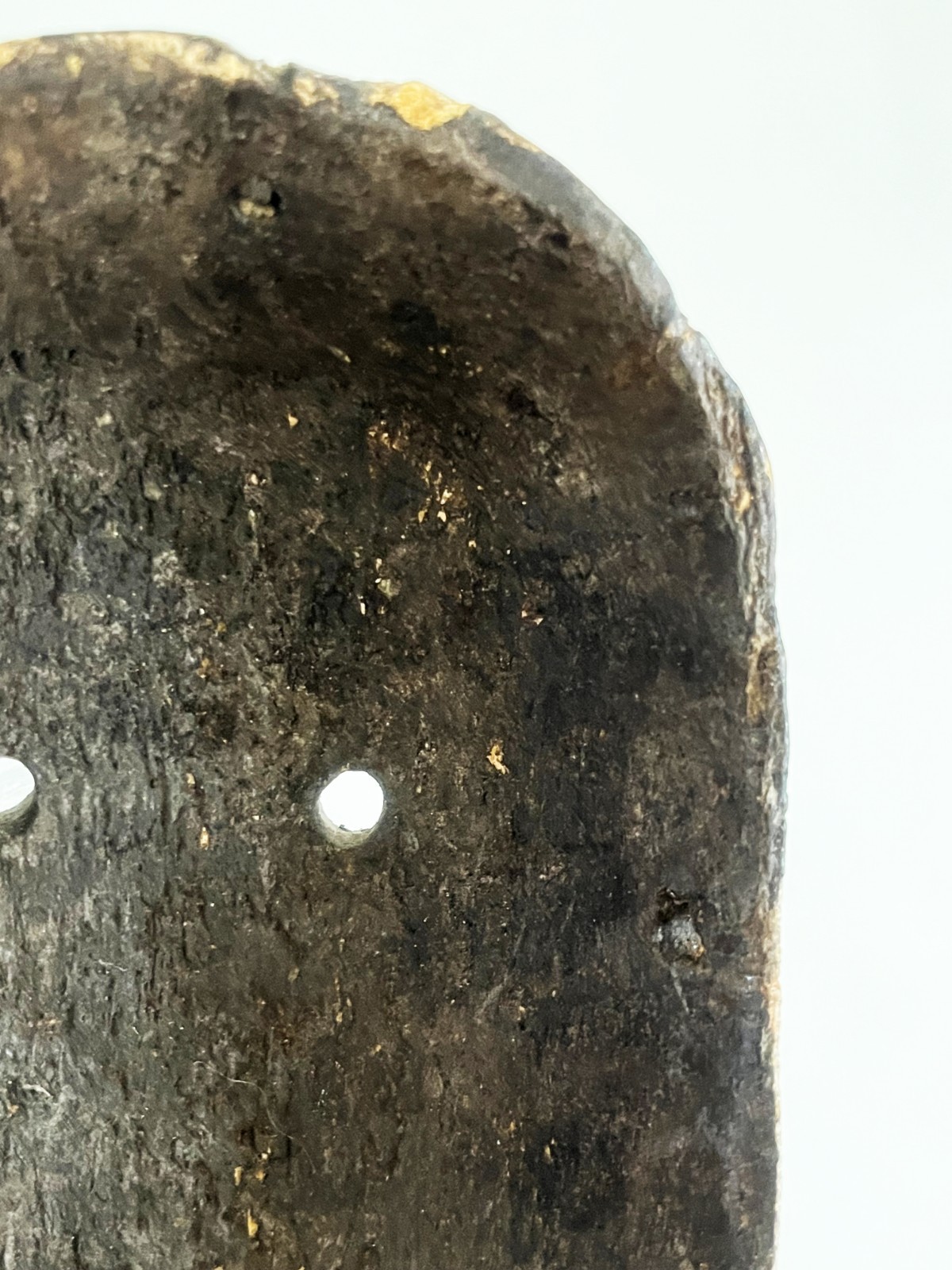 VTG MEXICAN HIDALGO JUANEGRO CUANEGRO JUAN NEGRO FOLK ART HAND CARVED DANCE MASK