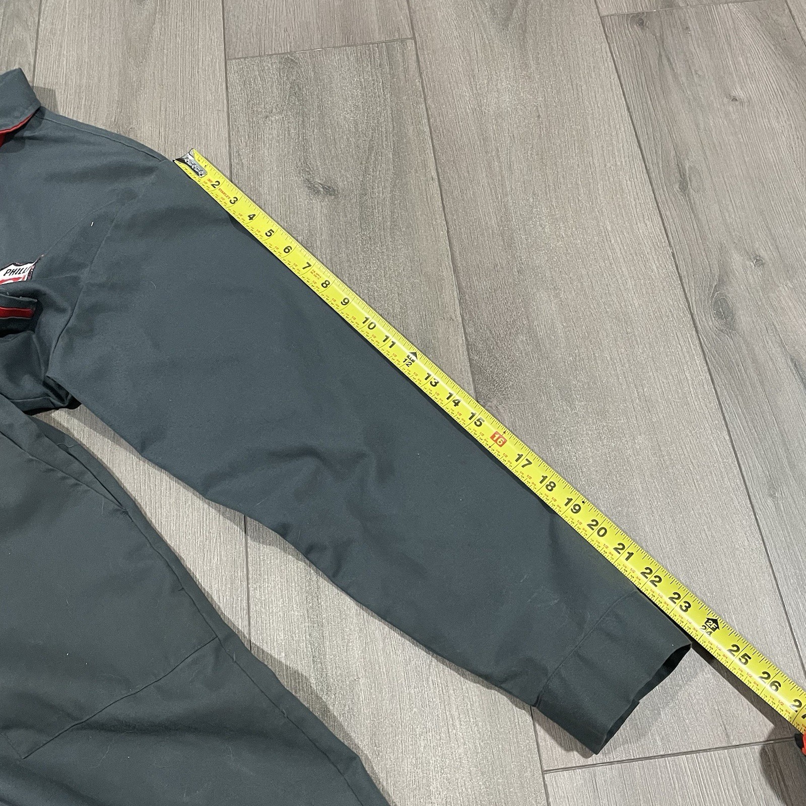 Vtg 70s Conoco Phillips 66 Gasoline Service Attendant Work Uniform Lee Union MD