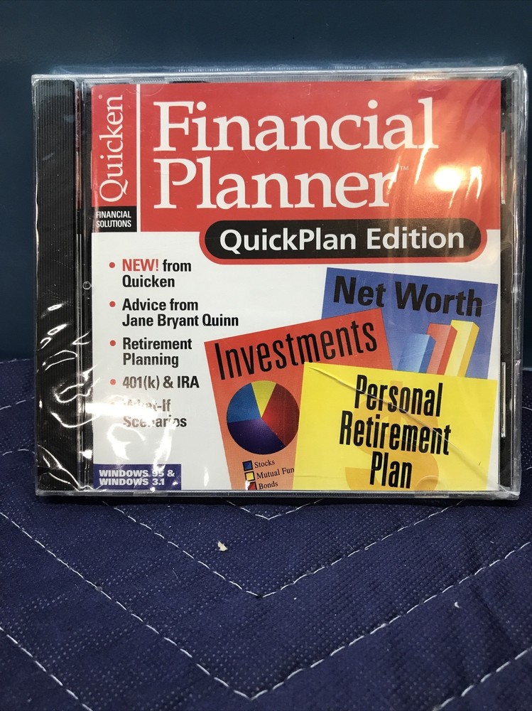 Quicken Financial Planner Win 95, Win 3.1 QuickPlan Edition