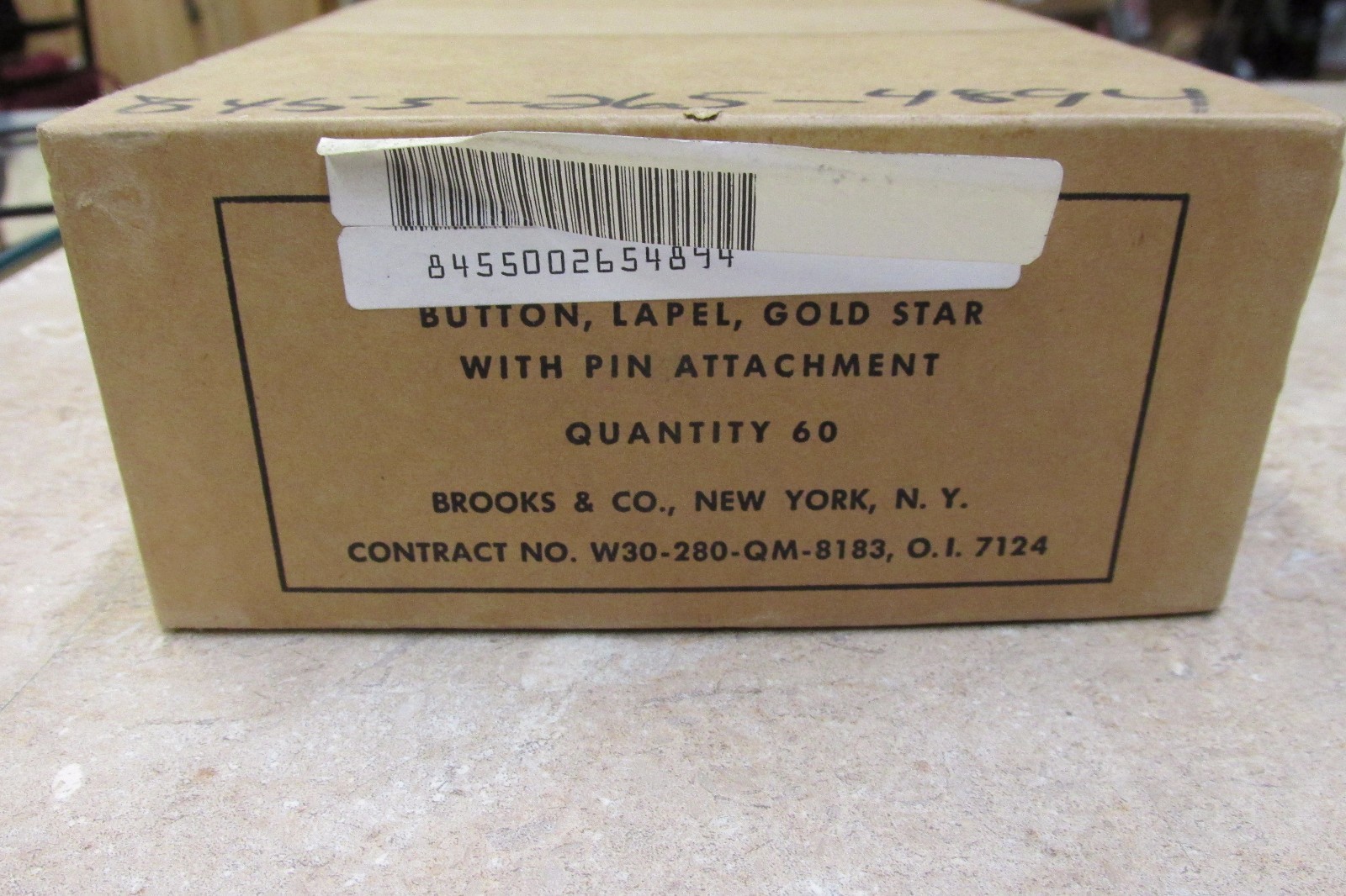 Original Gold Star Mothers US Military Lapel Pin Button 1947 ACT of Congress NOS