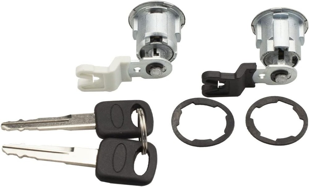 RLB-HILON Door Lock Cylinder Set Compatible with Ford E150 E250 E350...