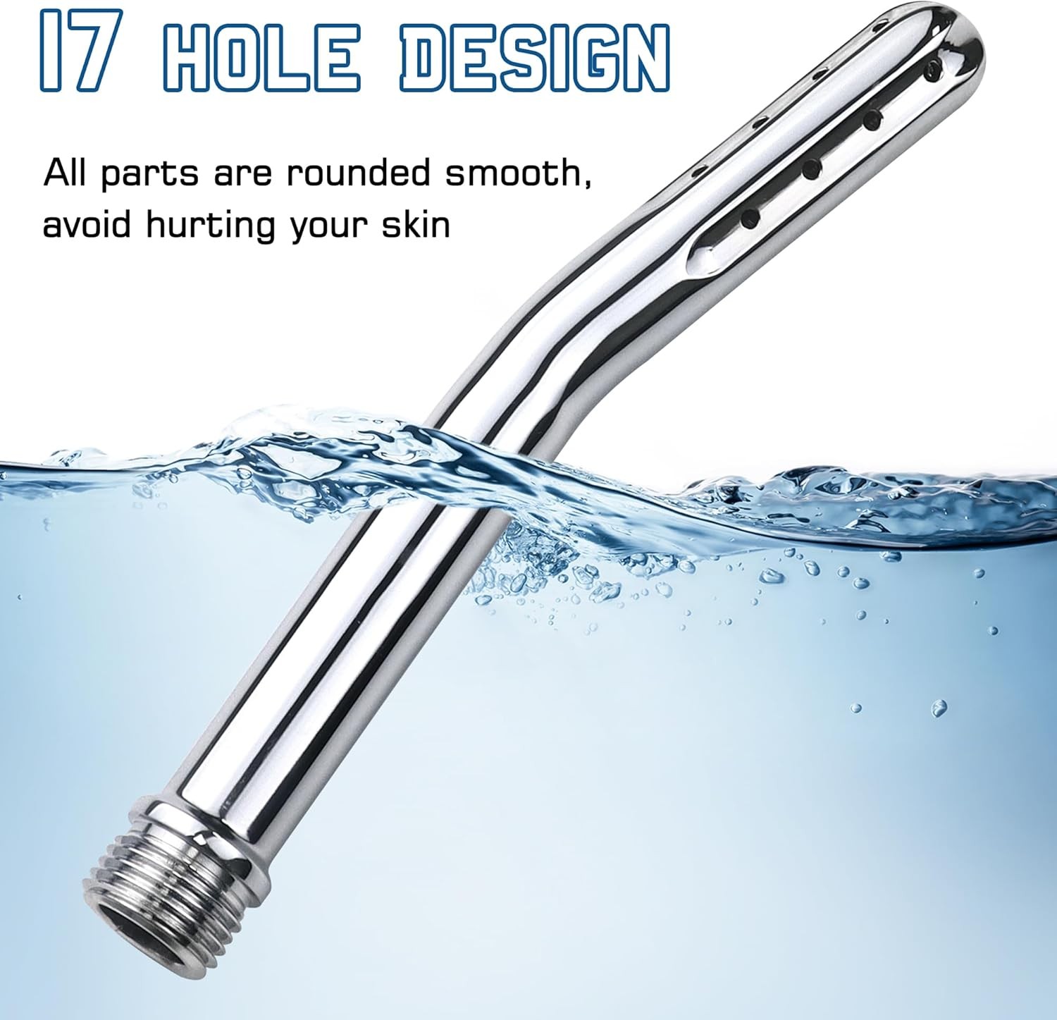 Metal Shower Cleaner Enema Douche System, Handheld Water Shower Nozzle Anal Rins