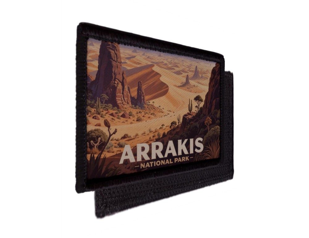 Arrakis National Park Dune Flag Patch Morale Hook [sub]