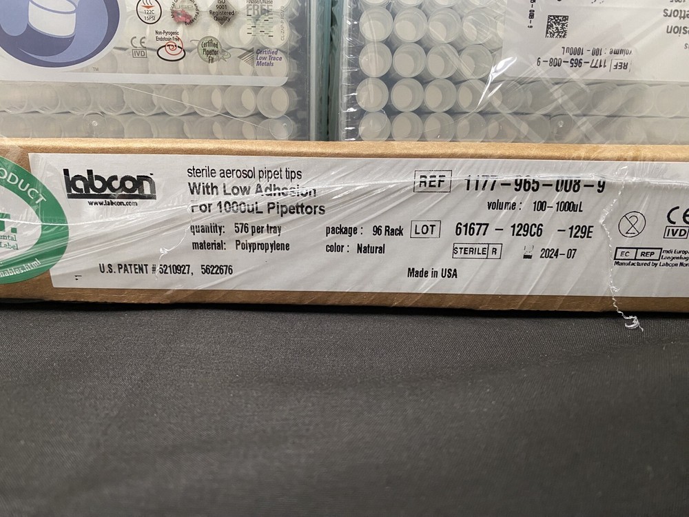 LABCON 1000µL Eclipse LTS Compatible Pipette Tips 1177-965-008-9 (576/cs)