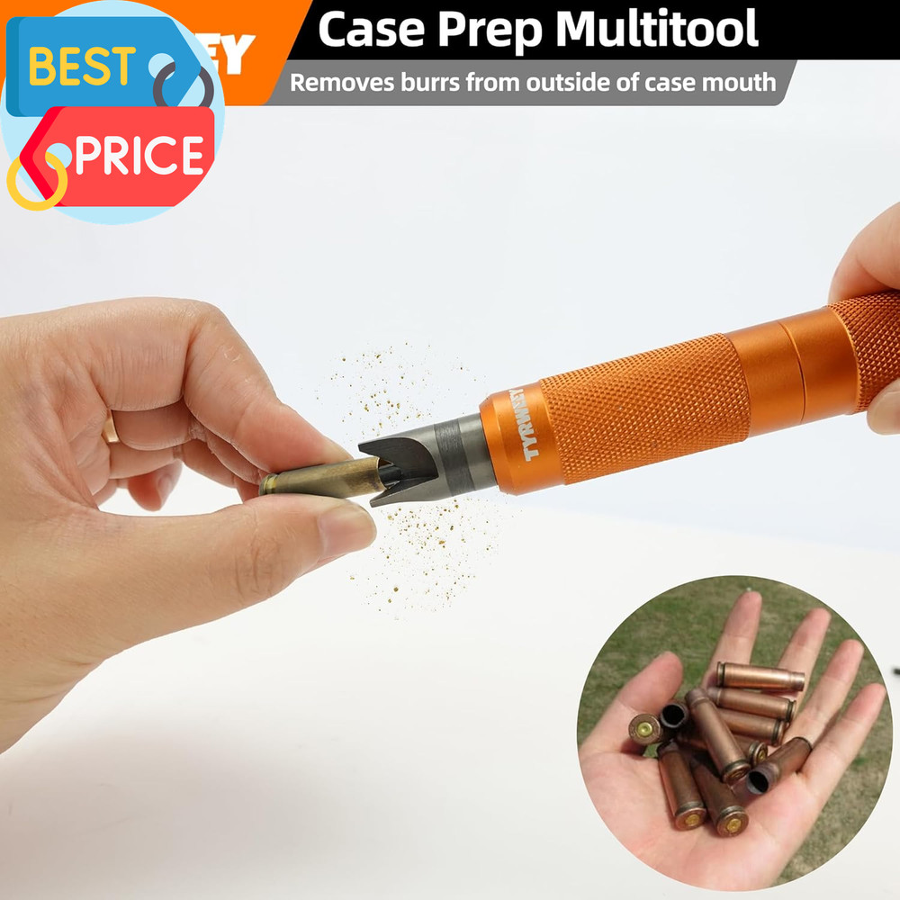 Case Prep Multitool Case Chamfer Deburring Tools for Reloading Primer Pocket