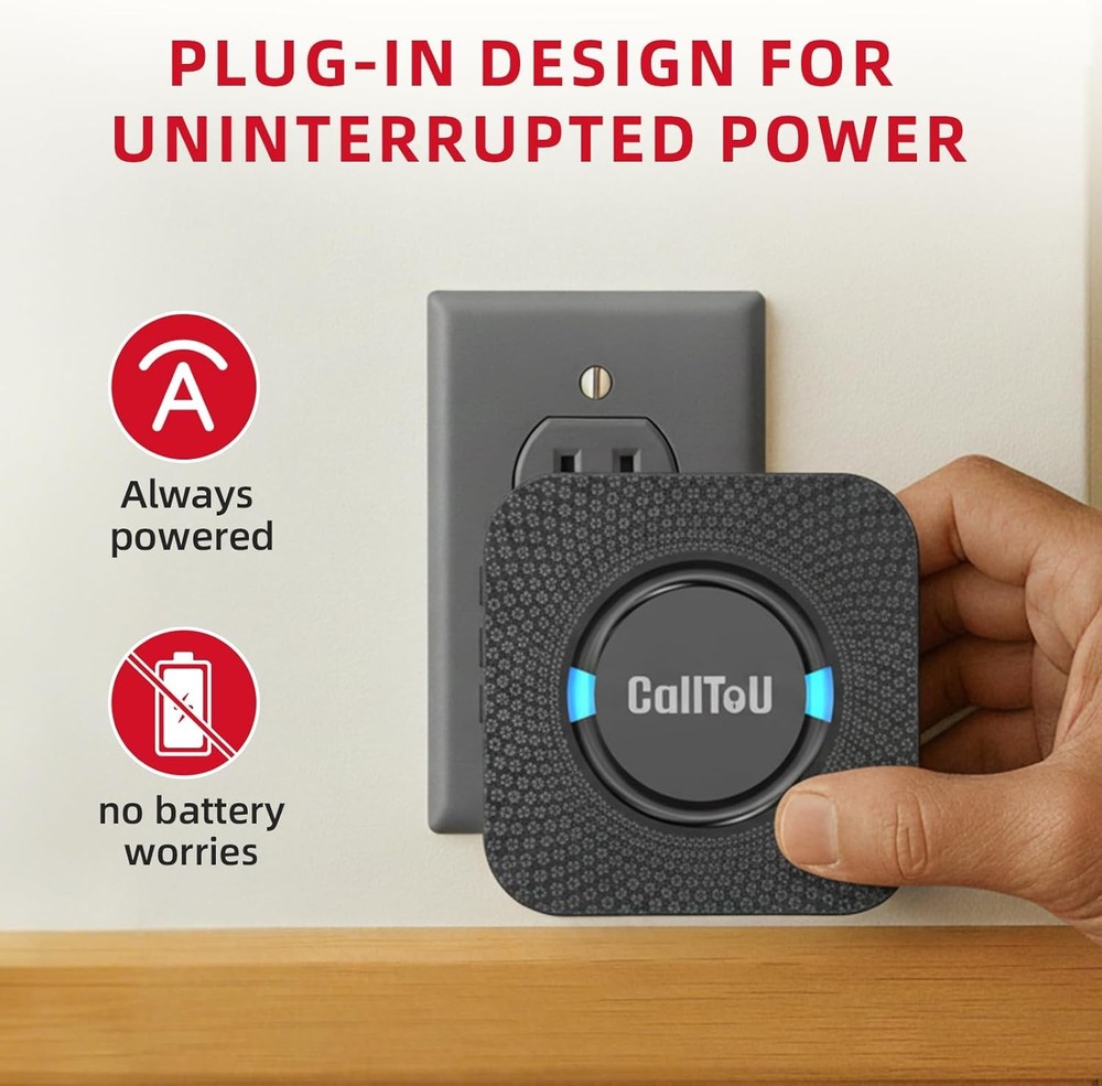 Wireless Caregiver Call Button Pager