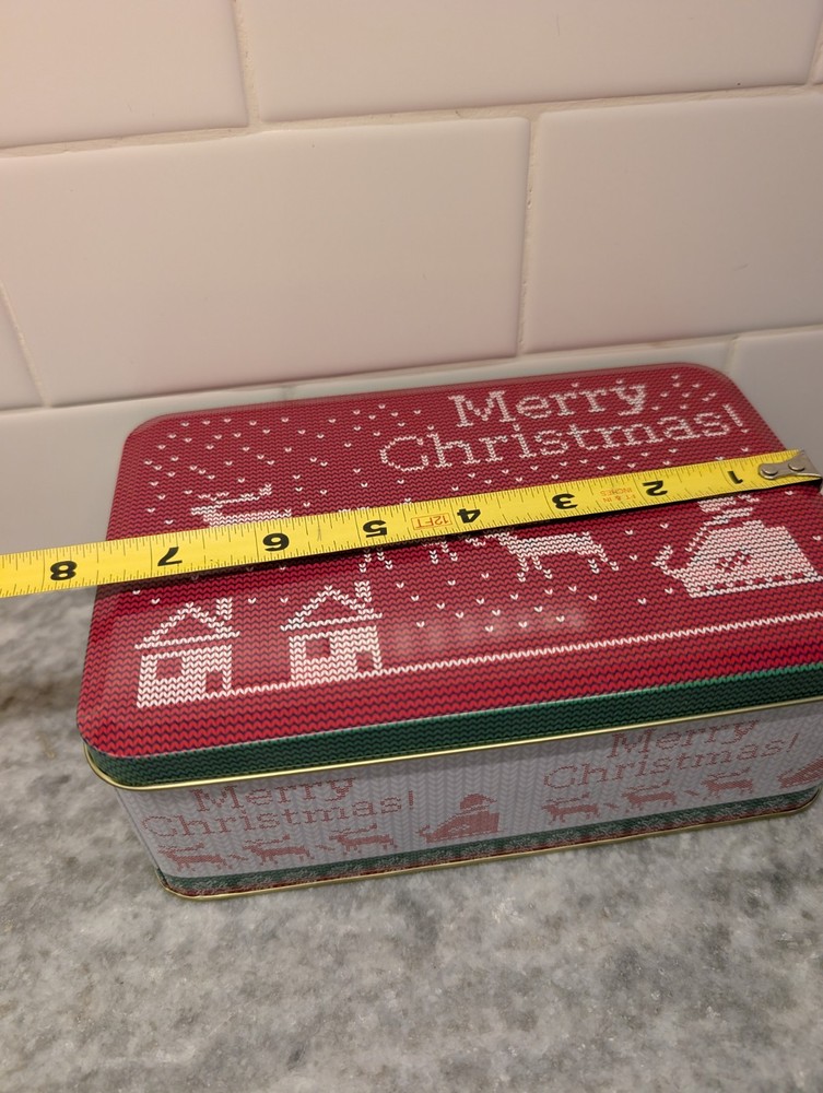 Merry Christmas Tin
