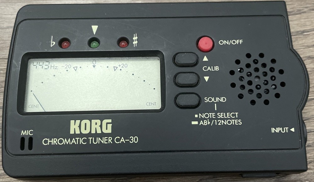 Korg Multi Instrument Chromatic Tuner CA-30
