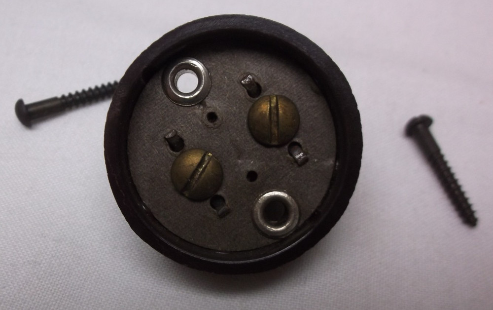 Vintage Rodale Bakelite Push Button Switch NIB