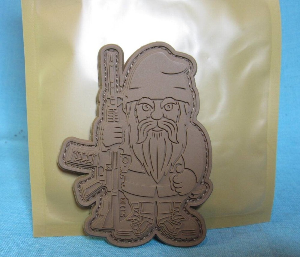 5.11 Tactical Garden Defender Tactical Gnome Dwarf Desert Patch Hook/Loop Back