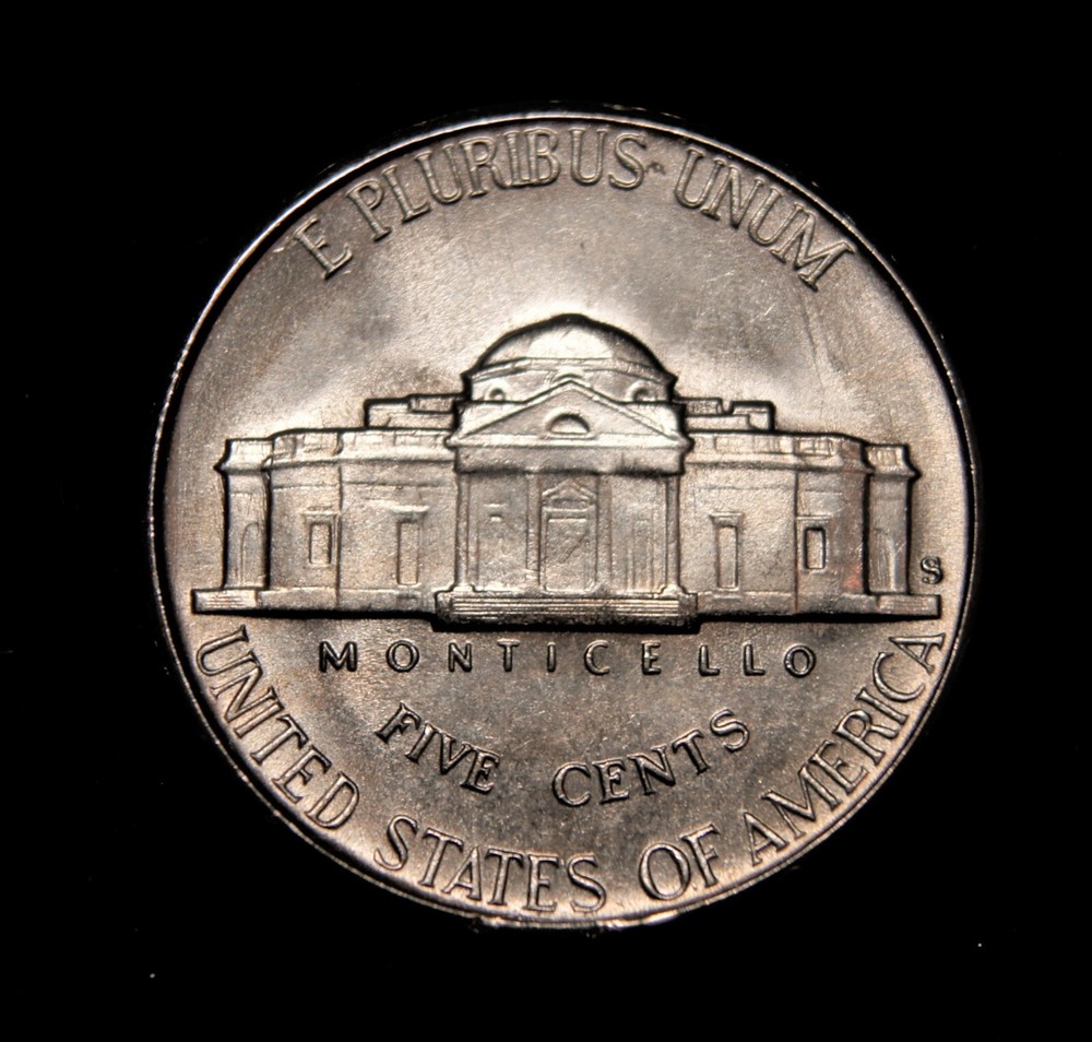 1948-S Jefferson Nickel BU+++++ Steps