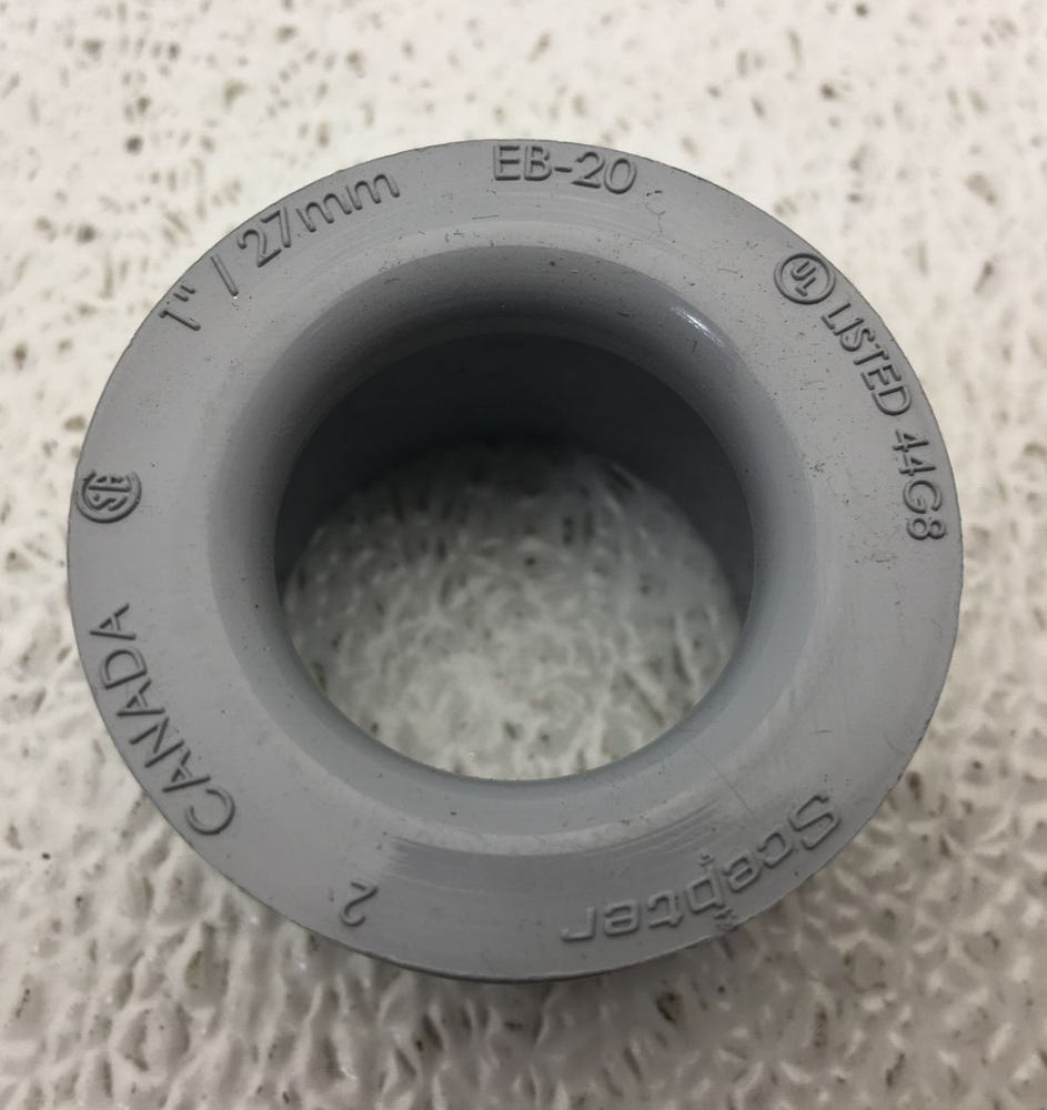 EB20 SCEPTER 1 INCH PVC MLD END BELL SOC SOCKET