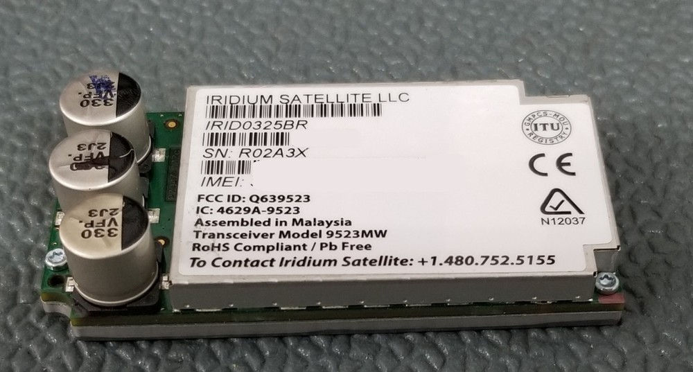 Iridium Core 9523 Module Transceiver SBD Voice Data Module, IRID0325BR