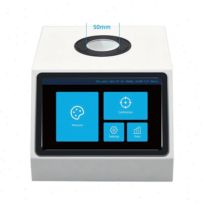 Masterbatch Color Analyzer Spectrophotometer with Large Aperture 50mm for Coffee