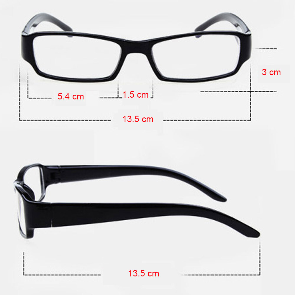 Short Sighted Glasses Plastic Rectangle Eyeglasses -100 -150 / -600