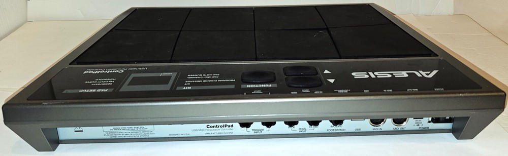 ALESIS ControlPad USB/MIDI Percussion Controller Pad for MIDI & DAW plugins