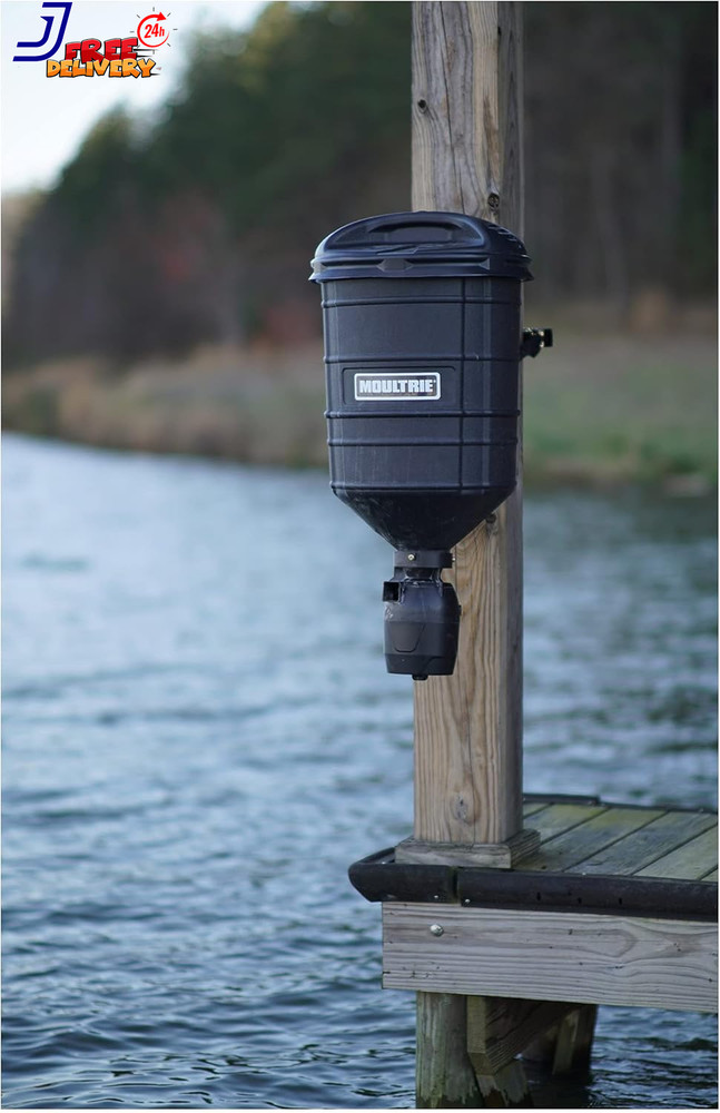 Hanging Deer Feeder Easy Set Timer Durable US ONLY