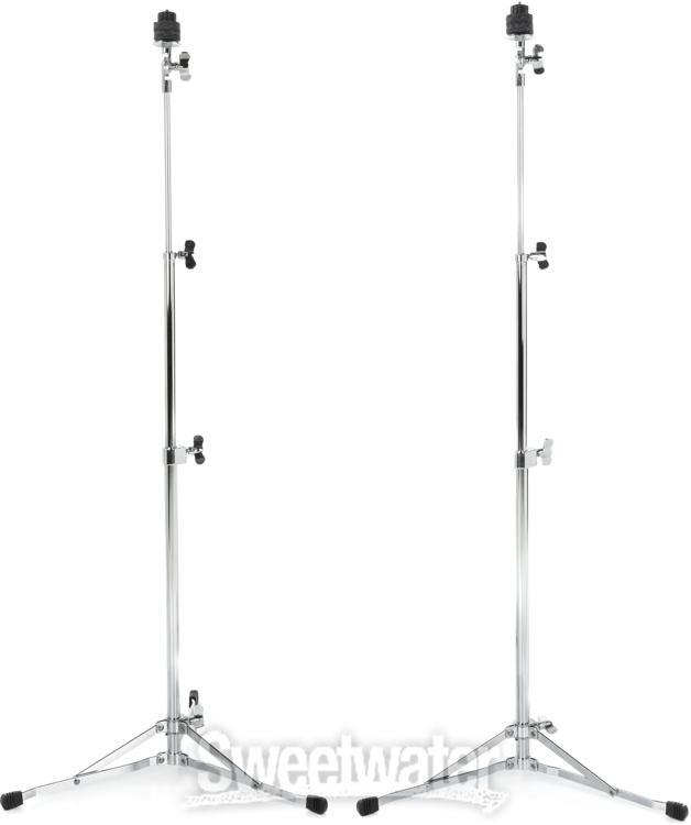 Tama HC52F Classic Light Straight Cymbal Stands - Flat Based, 2-pack - Bundle