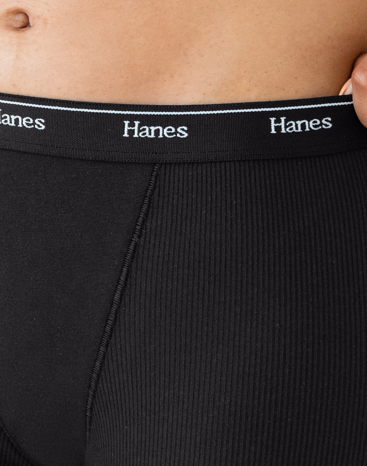 Hanes Originals Women's Mid-Thigh Boxer Brief Underwear Breathable Cotton