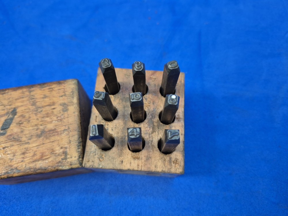 Boker 1/8" Number Stamp Set