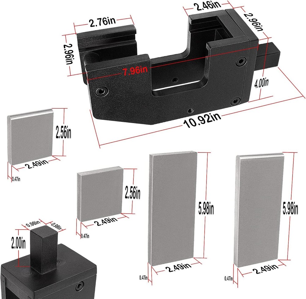 Blacksmith G2 Guillotine Tool, Blacksmith Slash Fullering Tool with Flat Dies