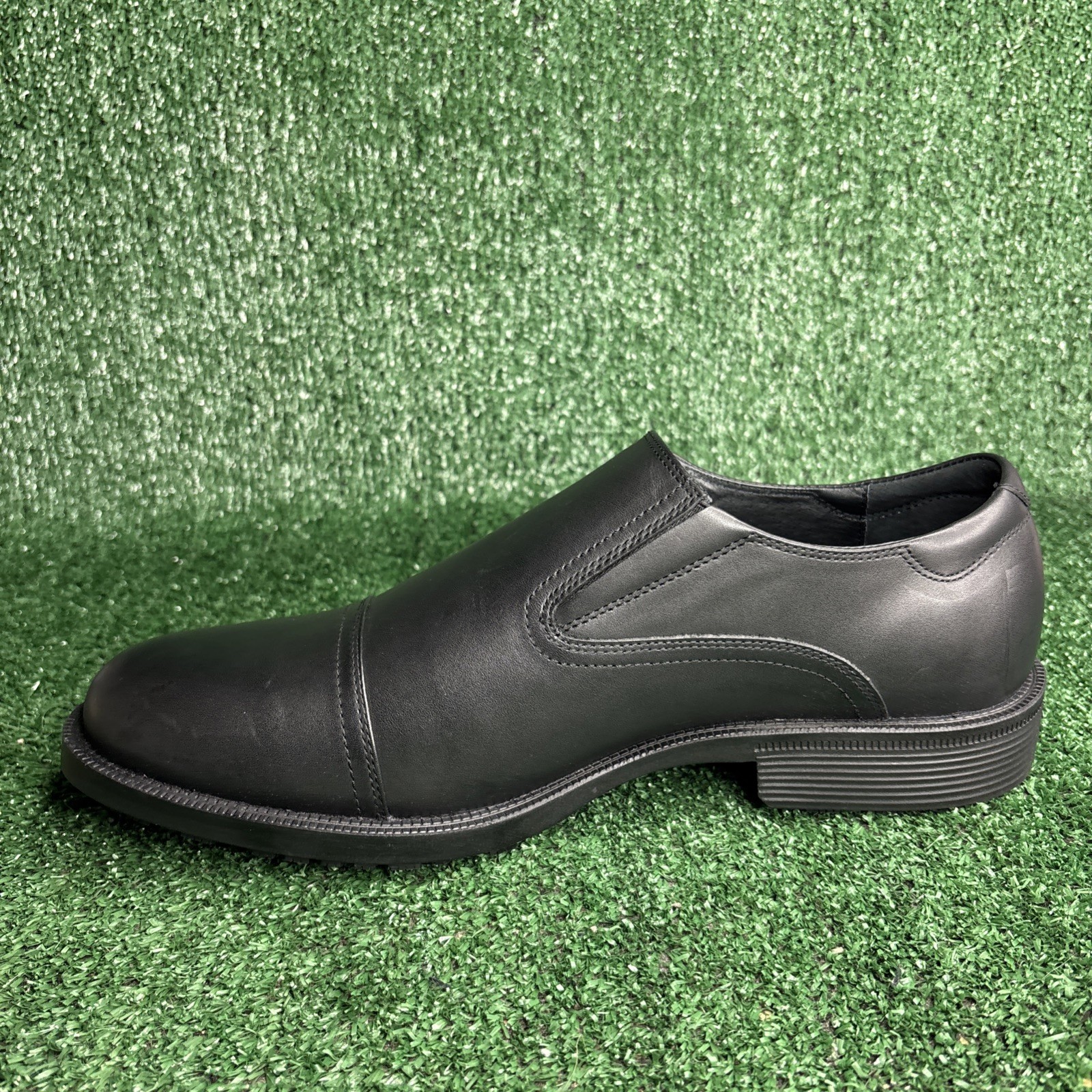 Shoes For Crews “Statesman” Cap Toe Slip On Oxfords Mens Size 11.5 Wide - NEW