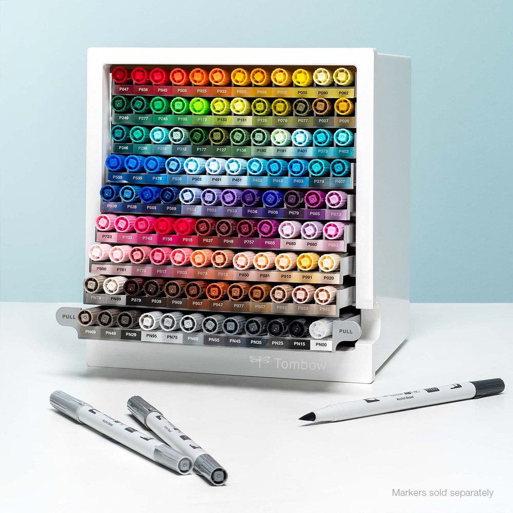 Marker Desktop Organizer - Efficient Storage Solution, White Color