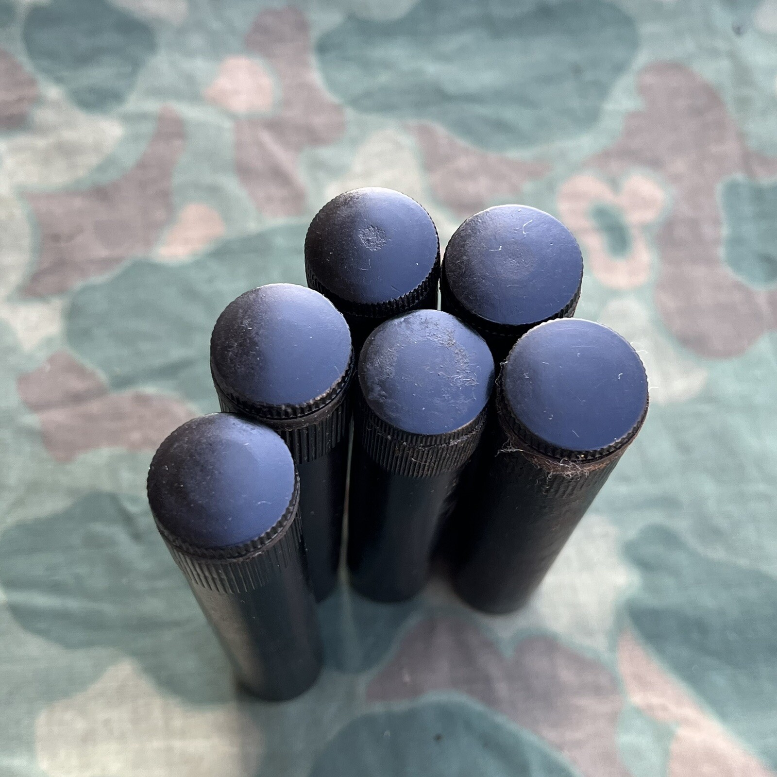 One (1) British Enfield No4 Mk1 Rifle Plastic Butt Stock Oil Oiler Bottle Used