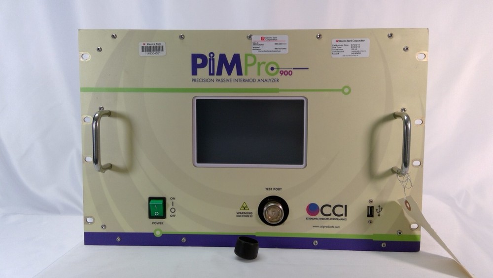 CCI PIMPRO900RM 900MHz PiMPro Rack mount Passive Intermodulation Analyzer
