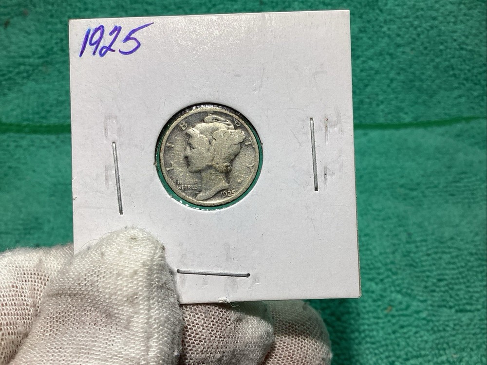 1925 MERCURY DIME