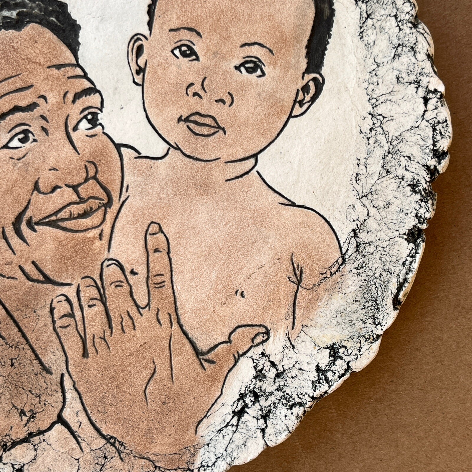 Shapes of Clay Stan Langtwait African American Decor from Ash Mt Rainer