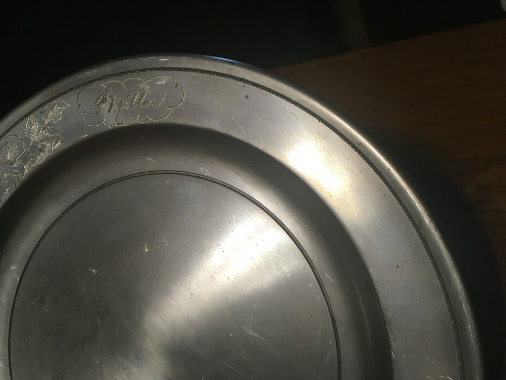 STEDE ENGRAVED PLATE 10" ENGRAVED BY DEA GOODWIN / WRONGWAY052