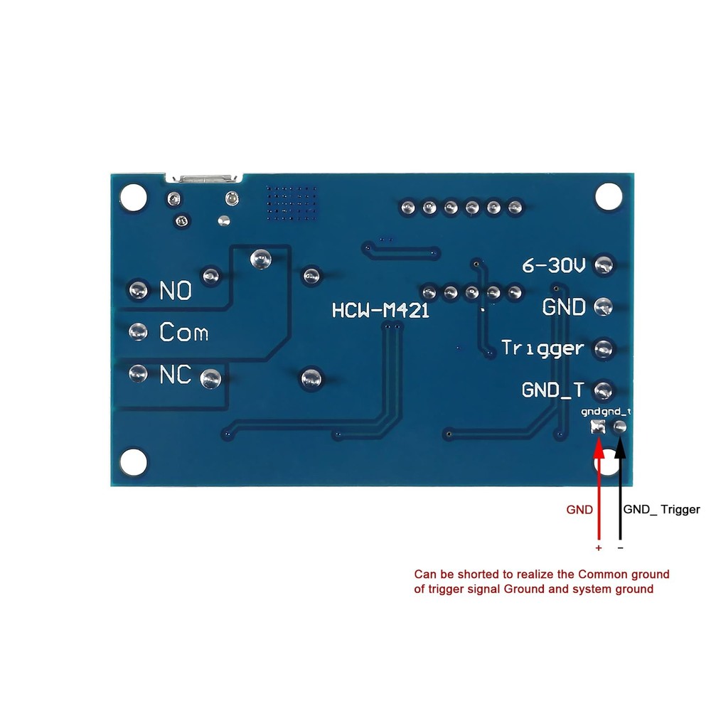 Coliao 4pcs DC 6-30V Timer Relay Programmable Delay Module as shown