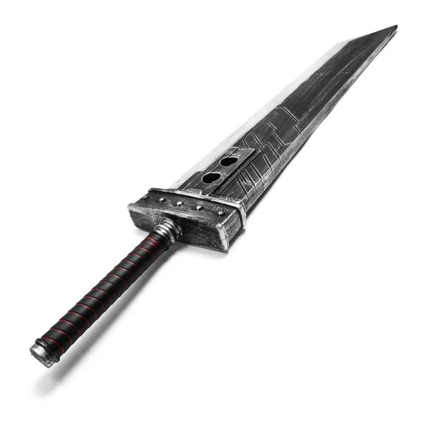 57” Final Fantasy Cloud's Buster Sword Cosplay Costume Prop Collectible Anime