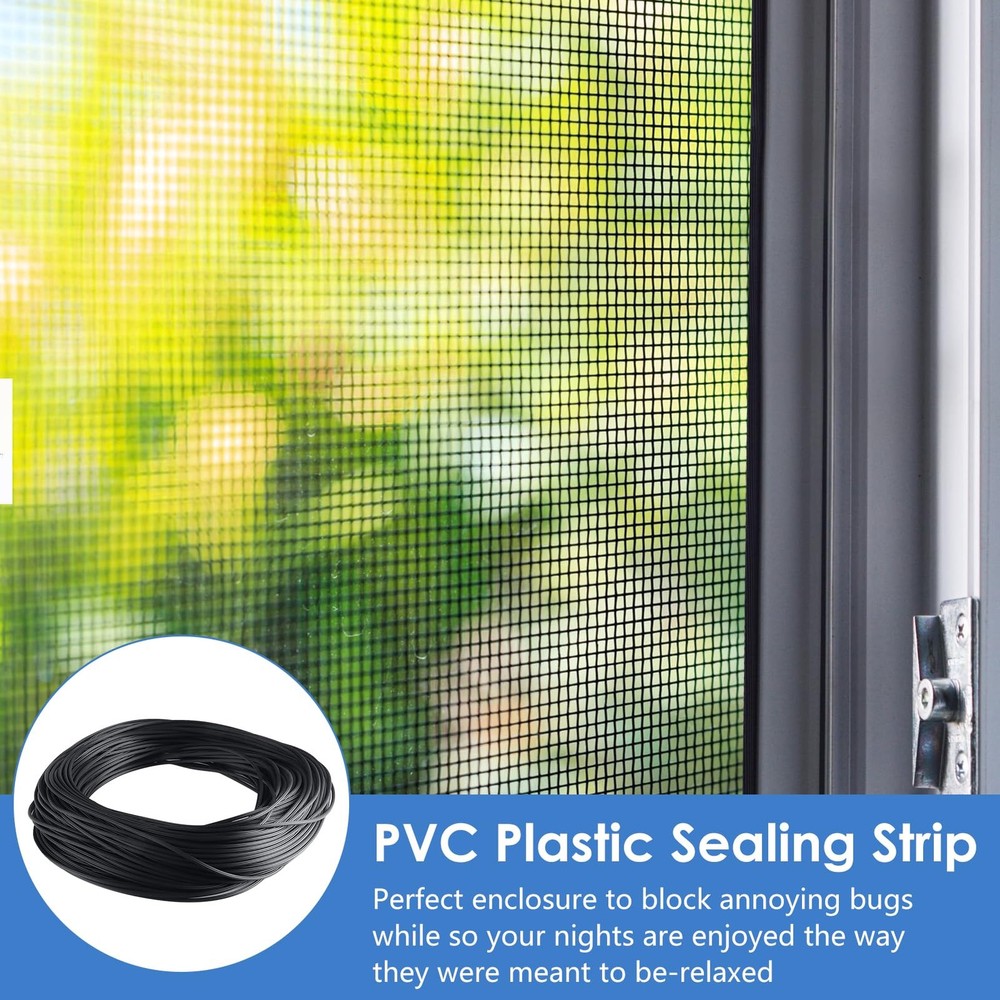 250ft Screen Spline Window Screen Spline Black Window Screen Retainer Spline ...